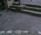 flag stone patio