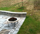 cultured stone paver patio